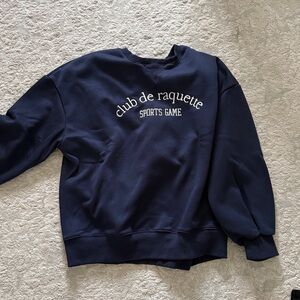 SHEIN Navy Blue Sweater